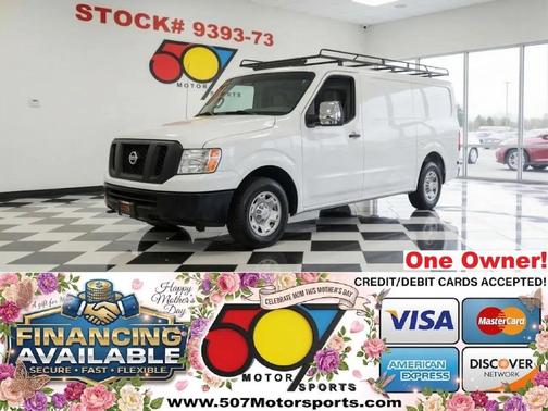 Glacier White 2016 Nissan NV Cargo NV1500 SL V8