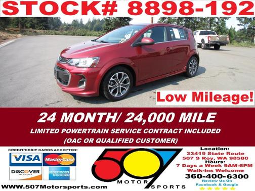 2019 Chevrolet Sonic LT