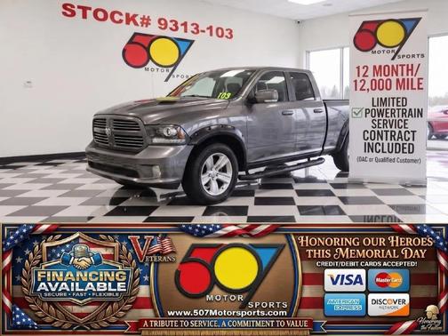 Gray 2013 RAM 1500 Sport