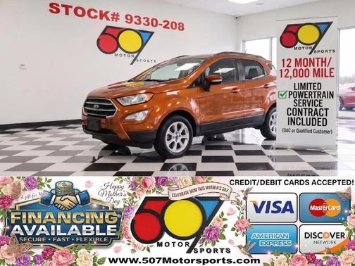 Canyon Ridge Metallic 2020 Ford EcoSport SE