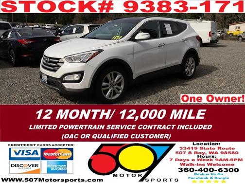 2015 Hyundai Santa Fe Sport 2.0L Turbo