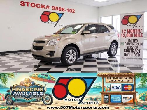 Gold 2013 Chevrolet Equinox 2LT