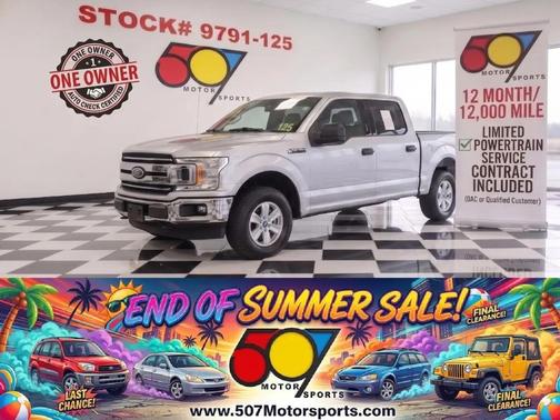 Ingot Silver Metallic 2019 Ford F-150 XLT