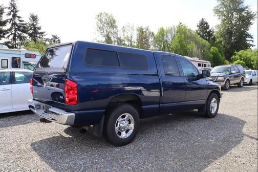 Blue 2007 Dodge Ram 2500 SLT Quad Cab