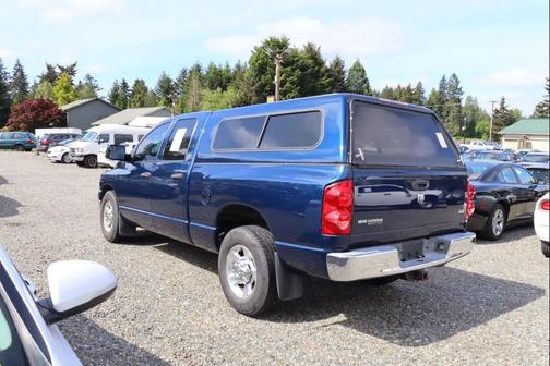 Blue 2007 Dodge Ram 2500 SLT Quad Cab