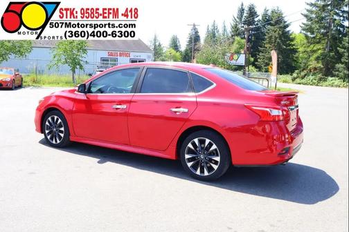 Red 2017 Nissan Sentra SR