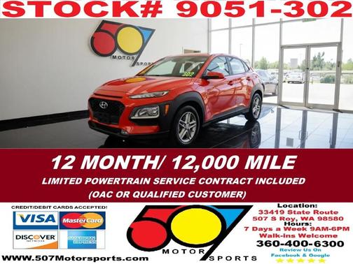 2020 Hyundai KONA SE