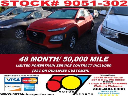 2020 Hyundai KONA SE