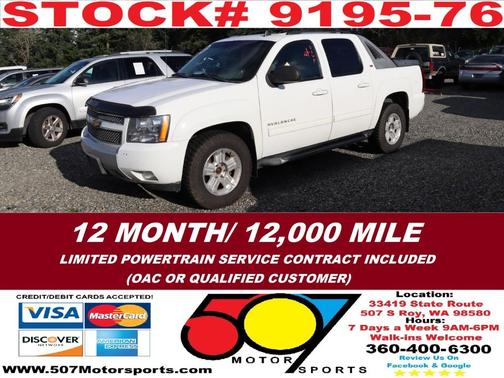 2012 Chevrolet Avalanche 1500 LT