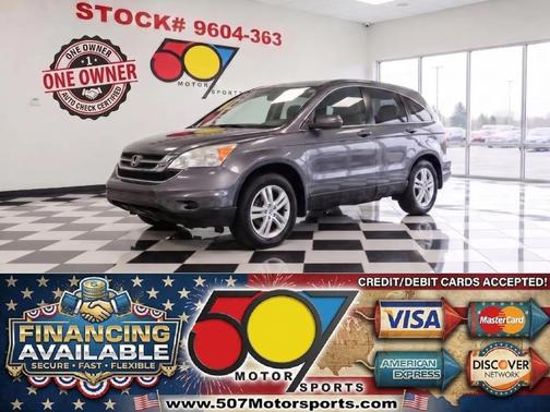 Gray 2010 Honda CR-V EX-L