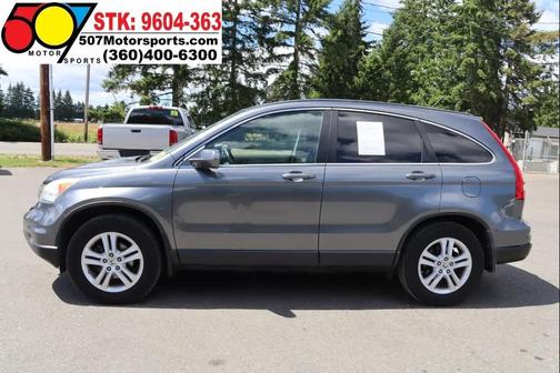 Gray 2010 Honda CR-V EX-L