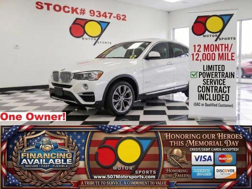 White 2015 BMW X4 xDrive28i