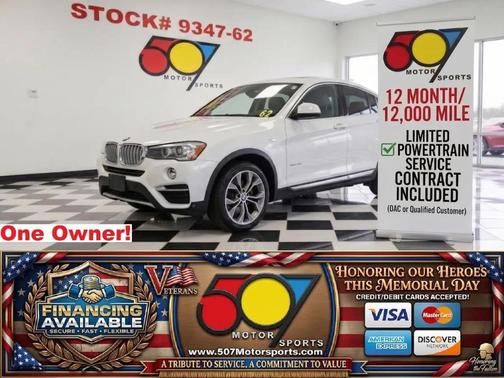 White 2015 BMW X4 xDrive28i