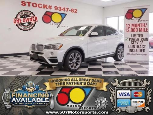 White 2015 BMW X4 xDrive28i