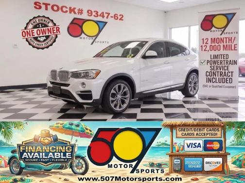 White 2015 BMW X4 xDrive28i