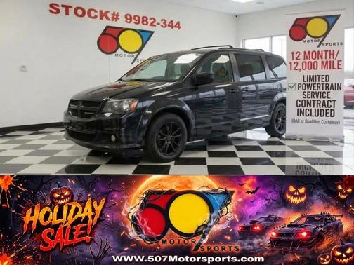 Black Onyx Crystal Pearlcoat 2019 Dodge Grand Caravan GT