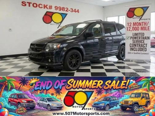 Black Onyx Crystal Pearlcoat 2019 Dodge Grand Caravan GT