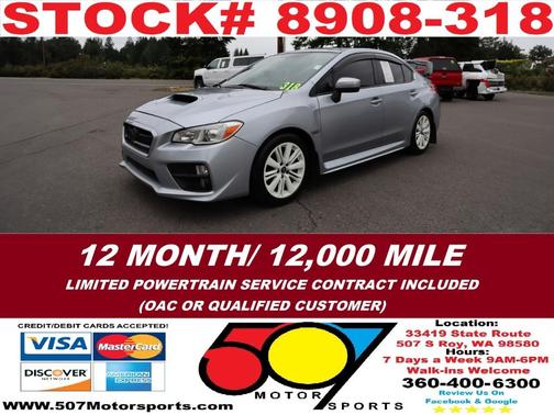 2015 Subaru WRX Base