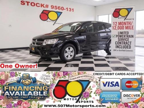 Brilliant Black Crystal Pearlcoat 2010 Dodge Journey SE