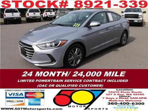 2017 Hyundai ELANTRA Limited