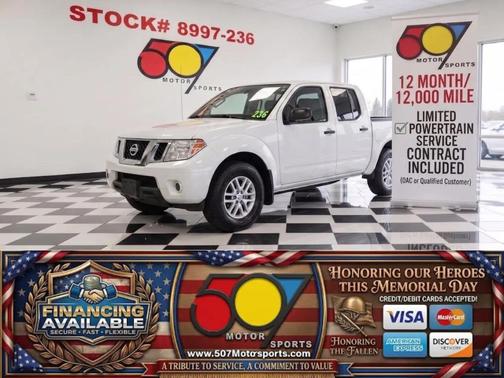 Glacier White 2014 Nissan Frontier SV
