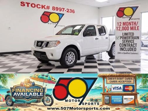 Glacier White 2014 Nissan Frontier SV