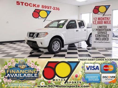 Glacier White 2014 Nissan Frontier SV