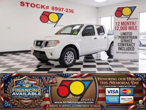 Glacier White 2014 Nissan Frontier SV