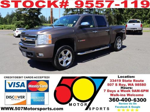 Desert Brown Metallic 2007 Chevrolet Silverado 1500 LTZ Crew Cab