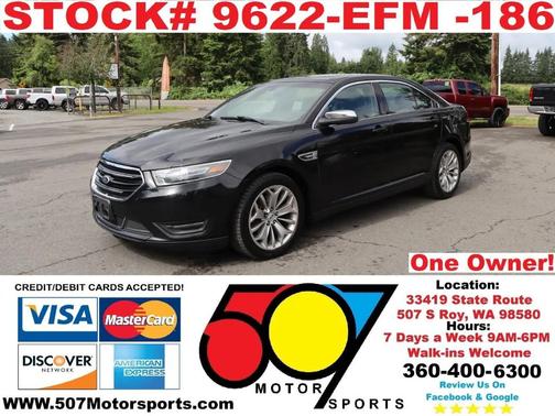 Shadow Black 2016 Ford Taurus Limited
