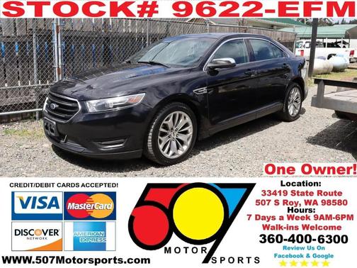 Shadow Black 2016 Ford Taurus Limited