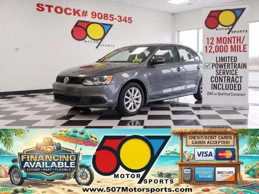 Gray 2012 Volkswagen Jetta SE