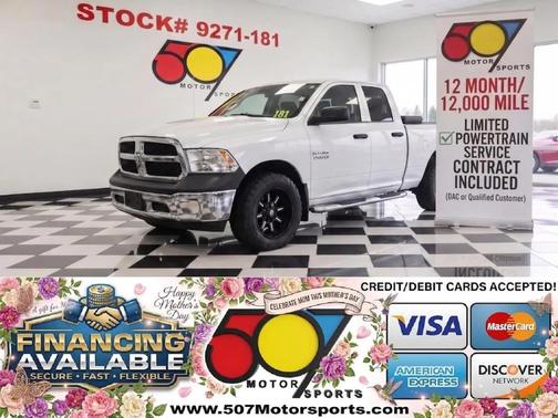 Bright White Clearcoat 2013 RAM 1500 Tradesman