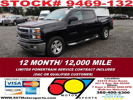 2014 Chevrolet Silverado 1500 2LT