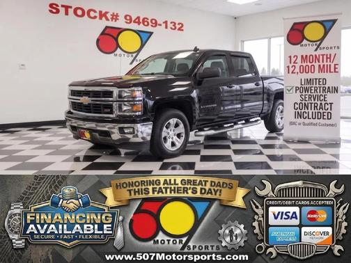 Black 2014 Chevrolet Silverado 1500 2LT