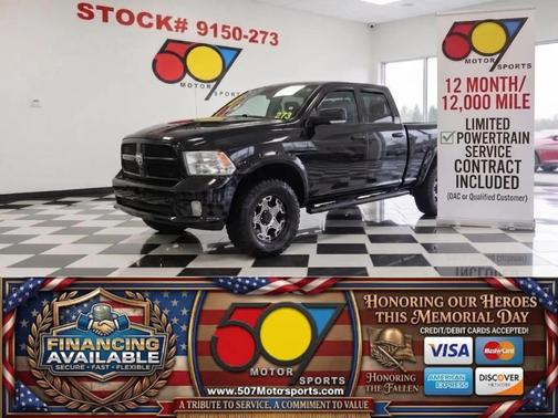 Black Clearcoat 2012 RAM 1500 Sport