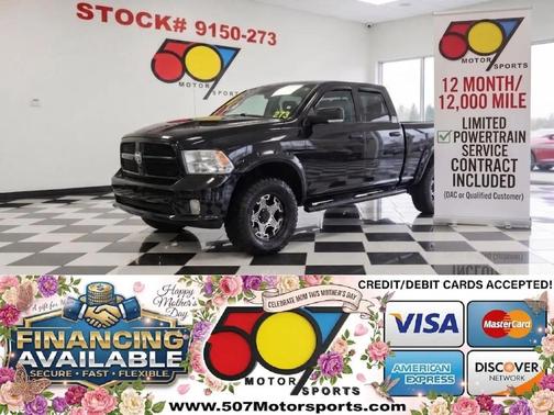 Black Clearcoat 2012 RAM 1500 Sport