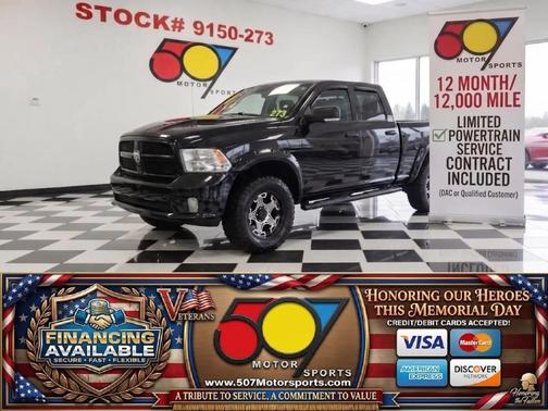 Black Clearcoat 2012 RAM 1500 Sport