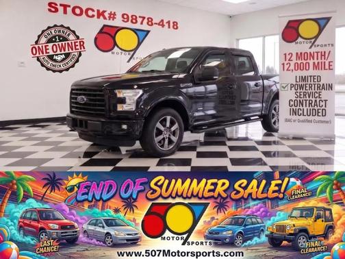 Shadow Black 2016 Ford F-150 XLT