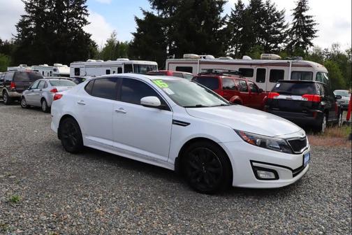 Snow White Pearl 2015 Kia Optima SX