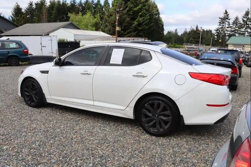 Snow White Pearl 2015 Kia Optima SX