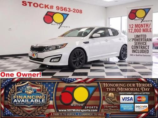Snow White Pearl 2015 Kia Optima SX