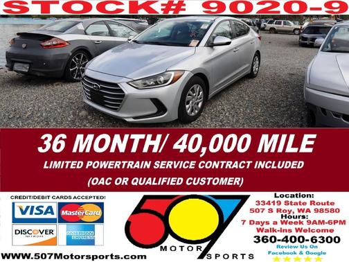 2017 Hyundai ELANTRA SE