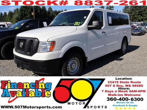 2016 Nissan NV Passenger NV3500 HD S V6