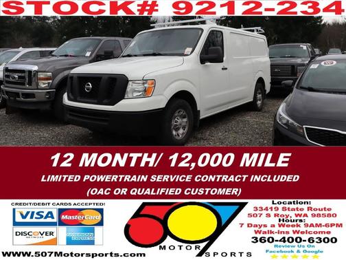 2019 Nissan NV Cargo NV2500 HD SV V6