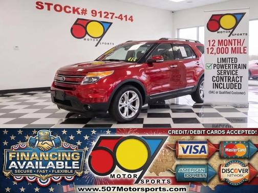 Ruby Red Metallic Tinted Clearcoat 2014 Ford Explorer Limited