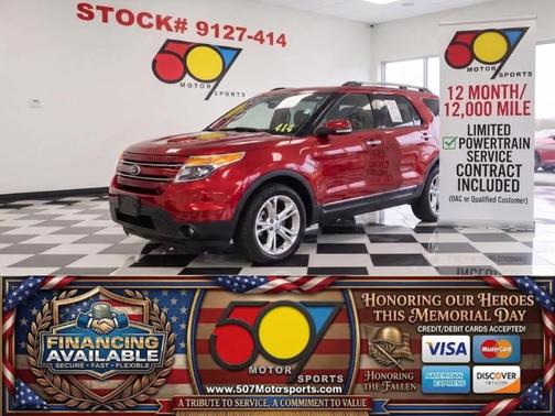 Ruby Red Metallic Tinted Clearcoat 2014 Ford Explorer Limited