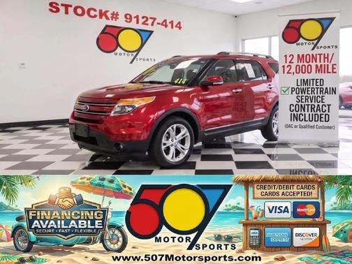 Ruby Red Metallic Tinted Clearcoat 2014 Ford Explorer Limited