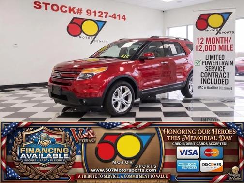 Ruby Red Metallic Tinted Clearcoat 2014 Ford Explorer Limited