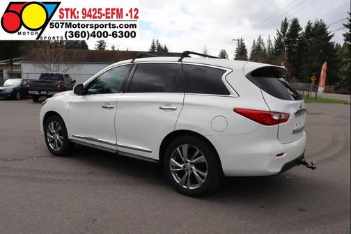 Moonlight White 2014 INFINITI QX60 Base